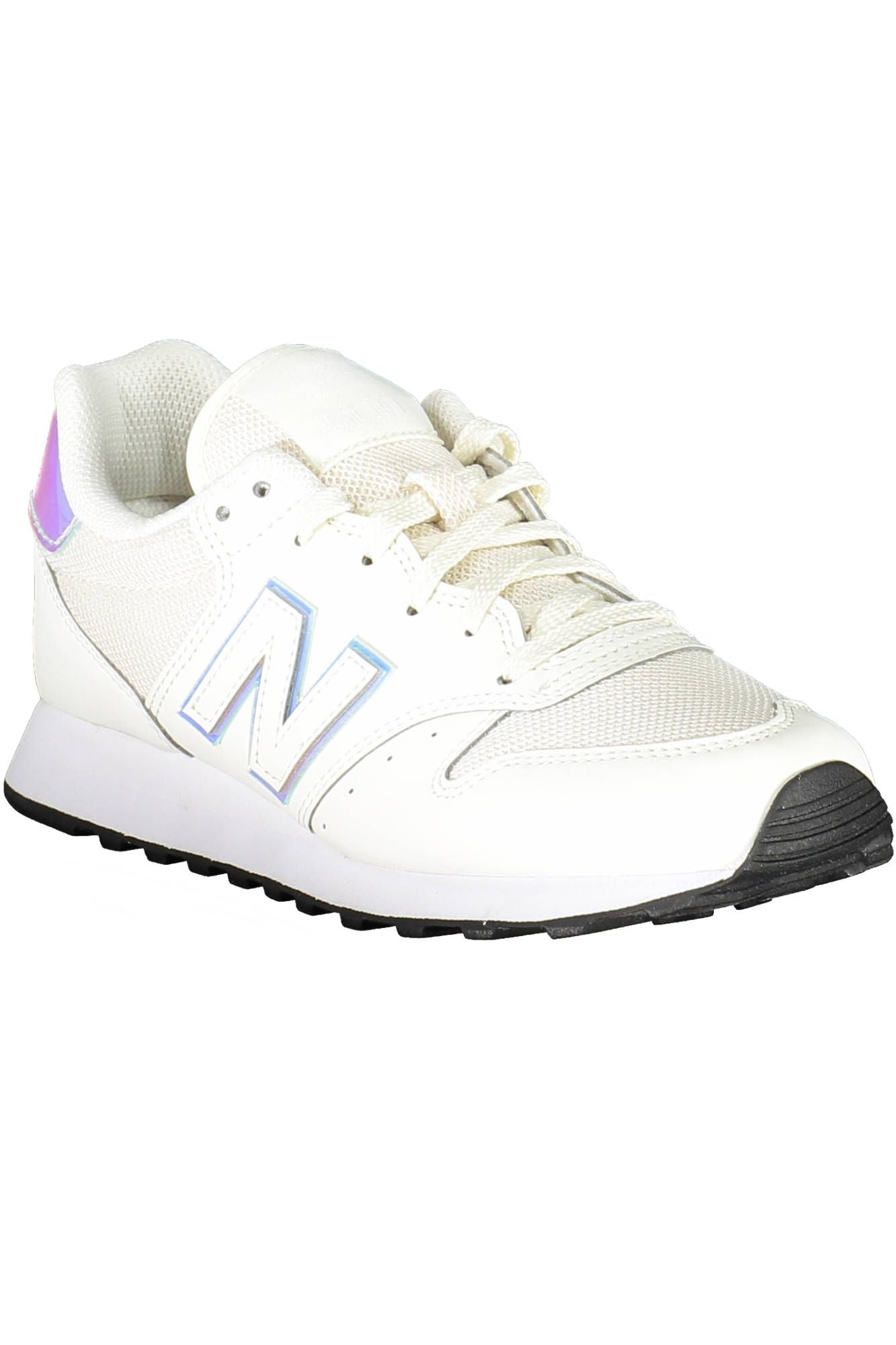 New Balance White Polyester Women Sneaker