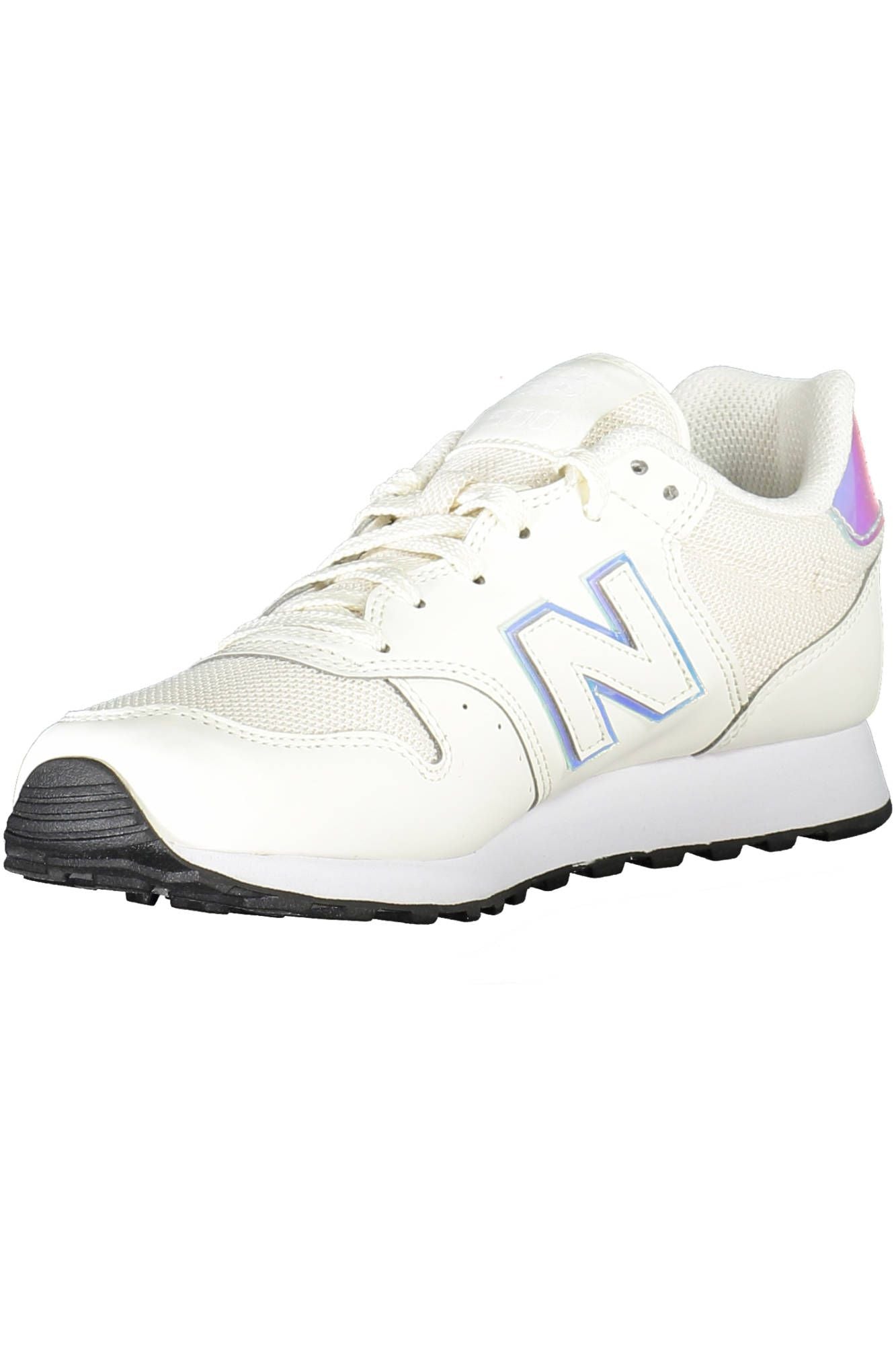 New Balance White Polyester Women Sneaker