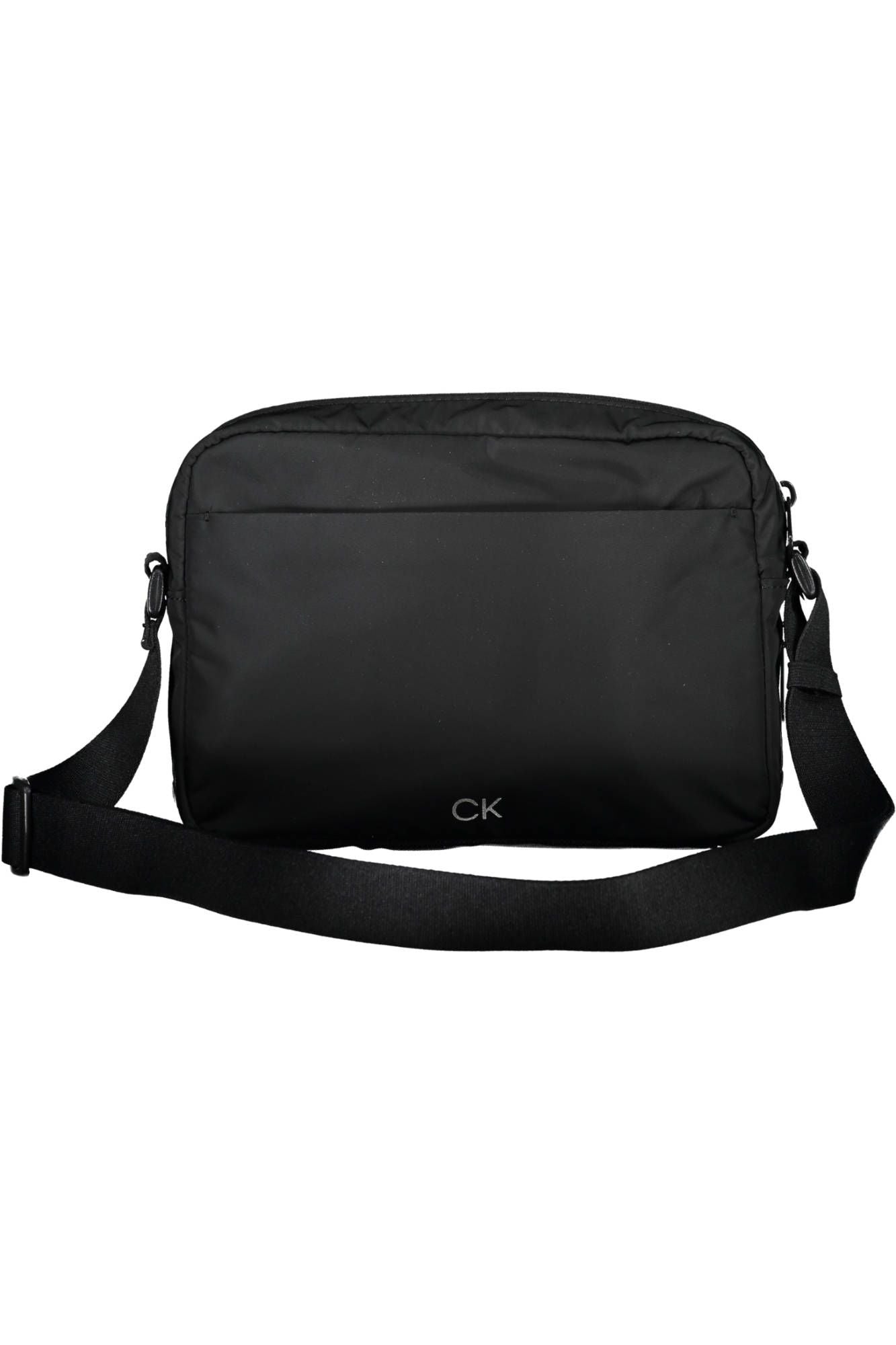 Calvin Klein Black Polyester Men Shoulder Bag