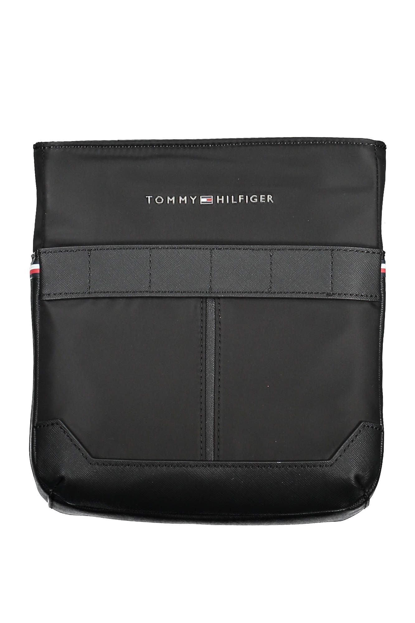 Tommy Hilfiger Black Polyester Men Shoulder Bag