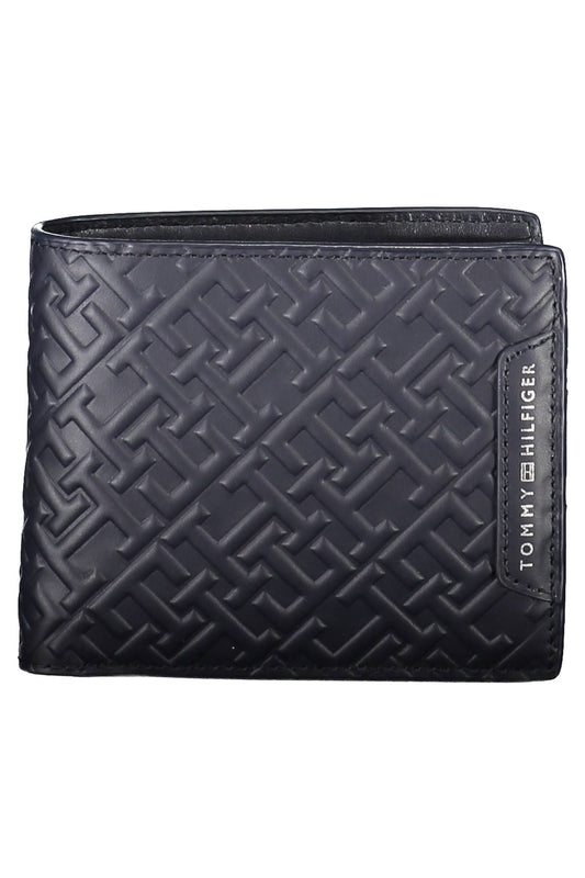 Tommy Hilfiger Blue Leather Mens Wallet