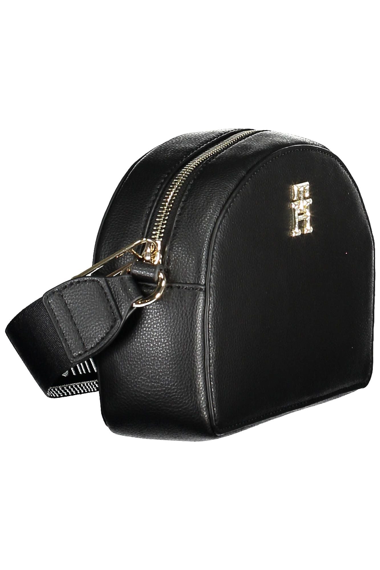 Tommy Hilfiger Black Polyester Women Handbag