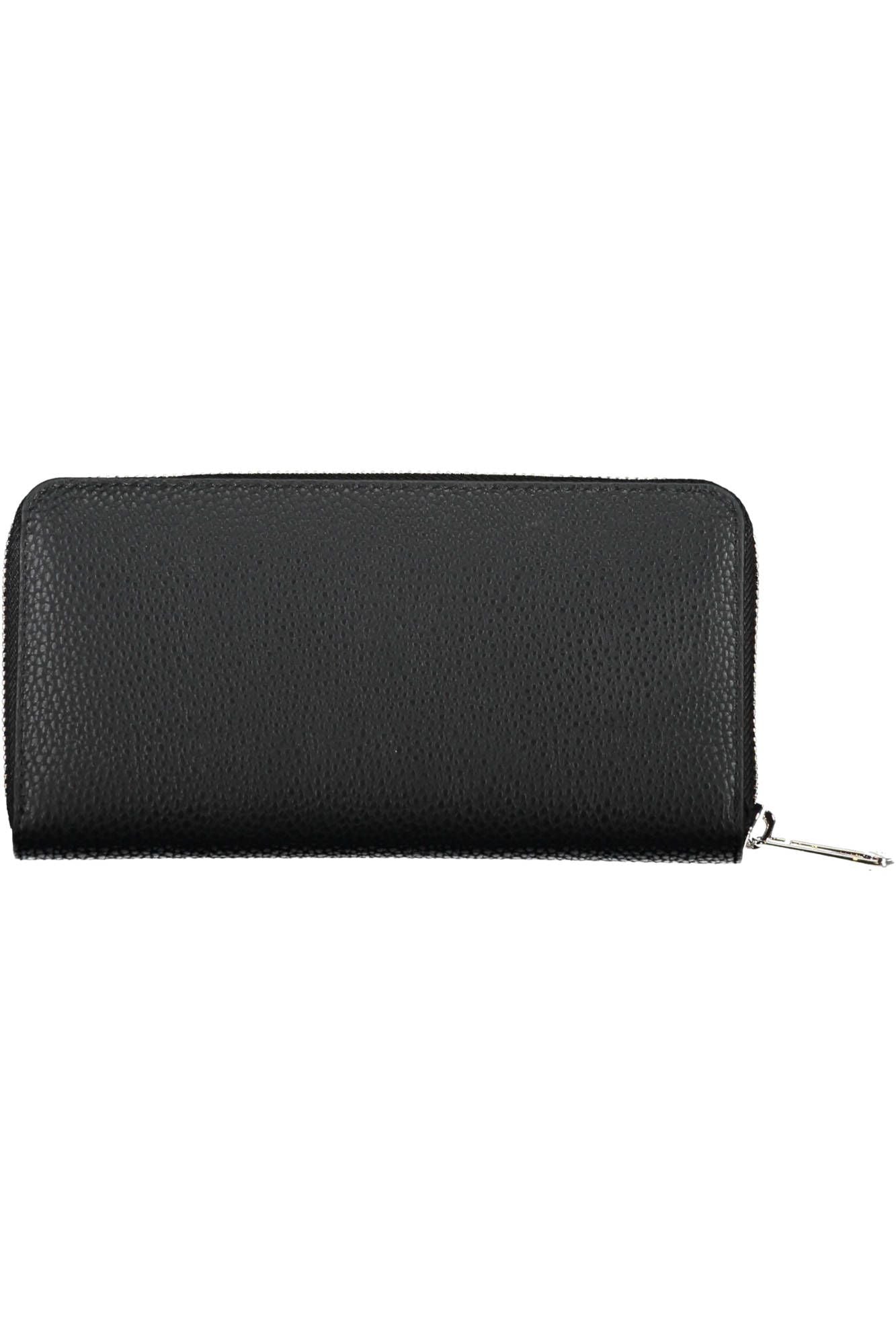 Tommy Hilfiger Black Polyurethane Women Wallet