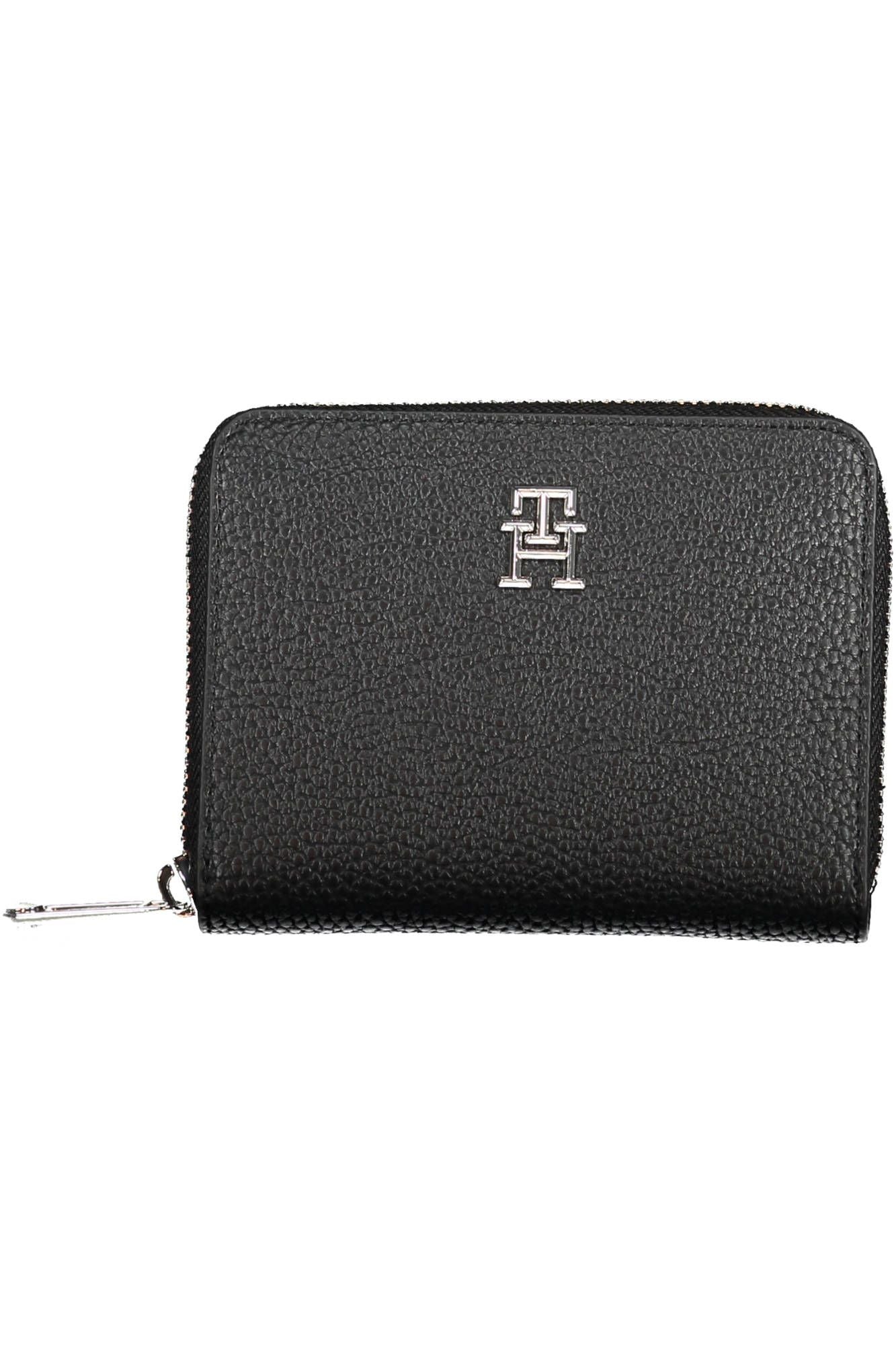 Tommy Hilfiger Black Polyurethane Women Wallet