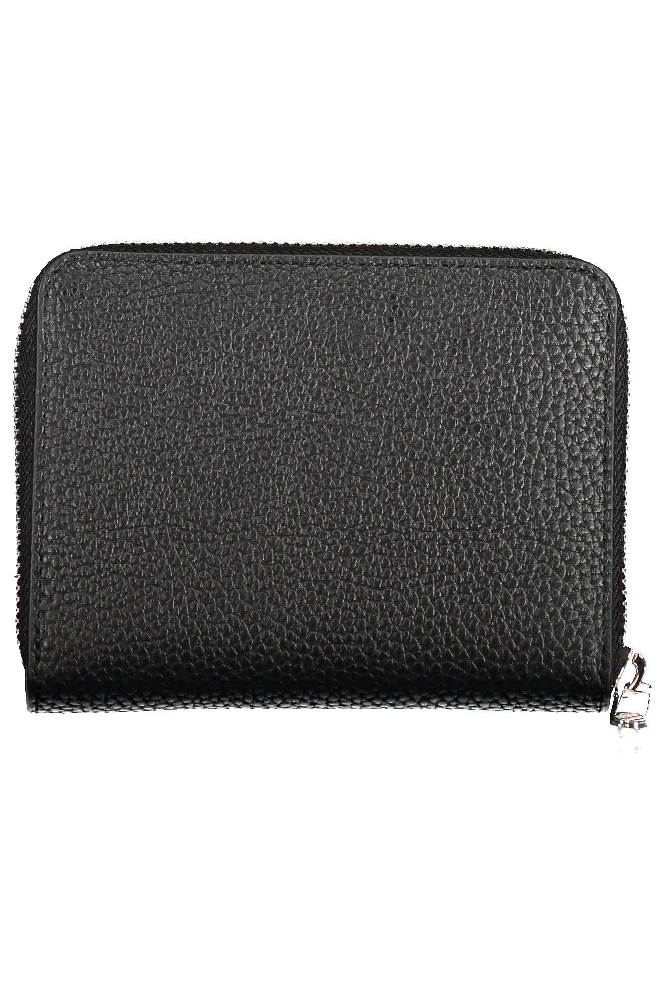 Tommy Hilfiger Black Polyurethane Women Wallet