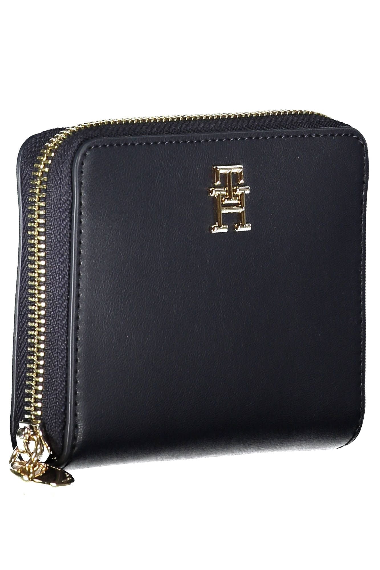 Tommy Hilfiger Blue Polyurethane Women Wallet