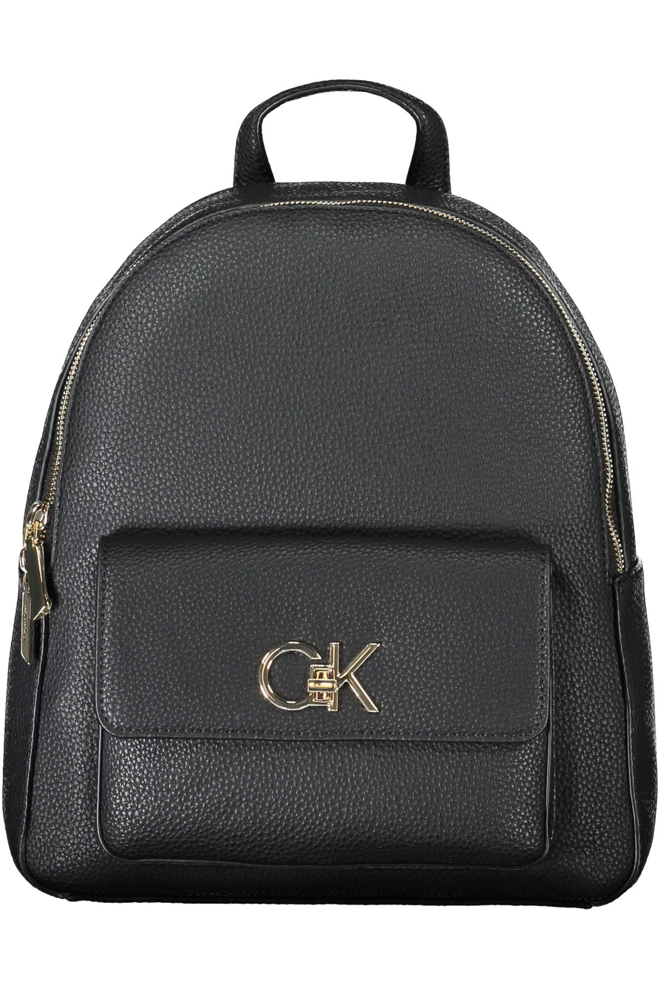 Calvin Klein Black Polyester Women Backpack