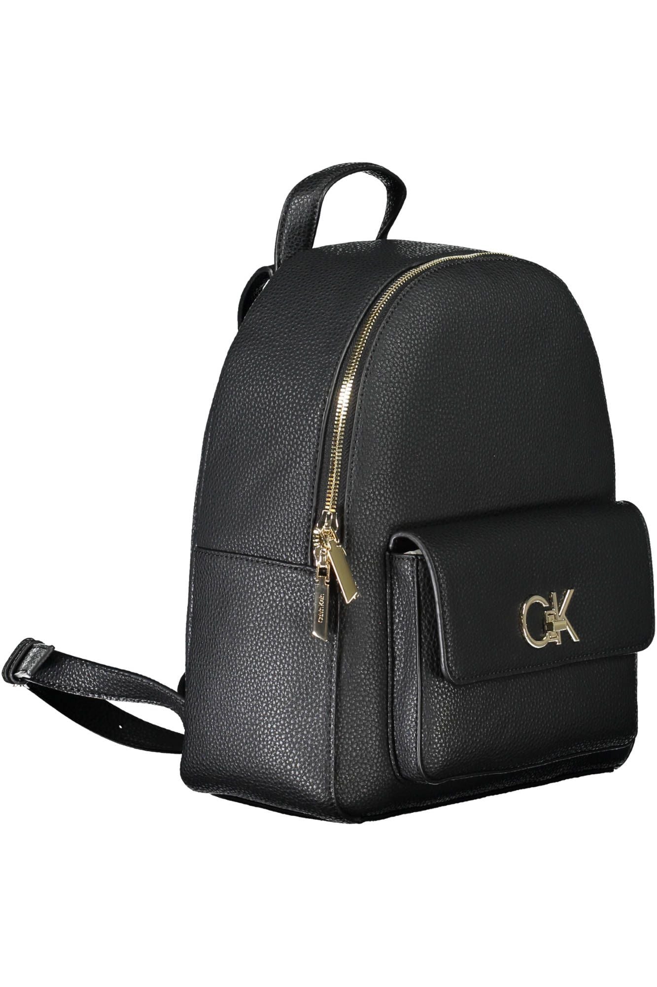 Calvin Klein Black Polyester Women Backpack