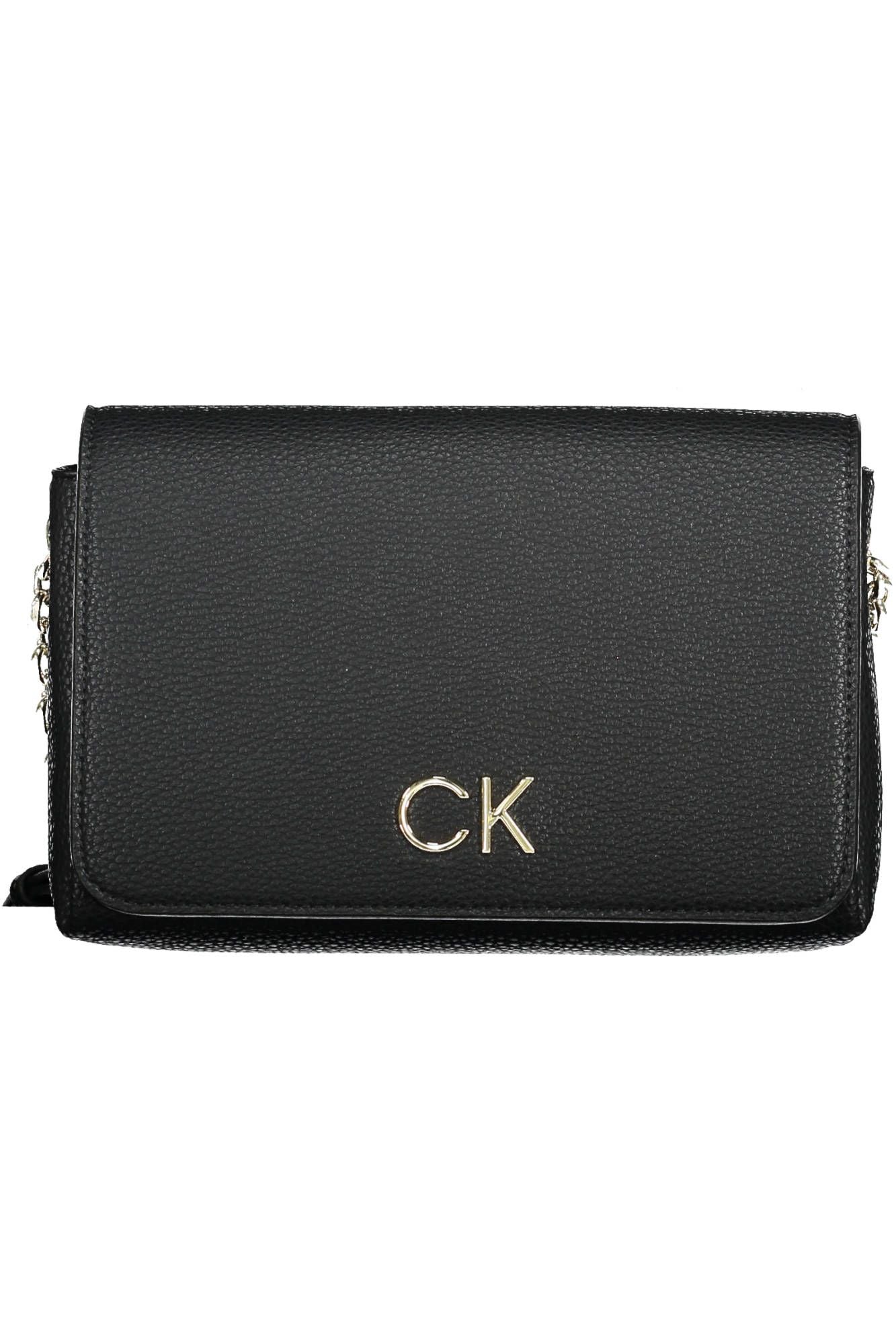 Calvin Klein Black Polyester Women Handbag