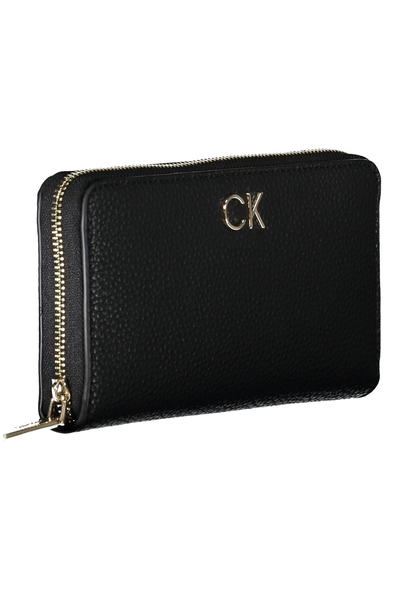 Calvin Klein Black Polyester Women Wallet