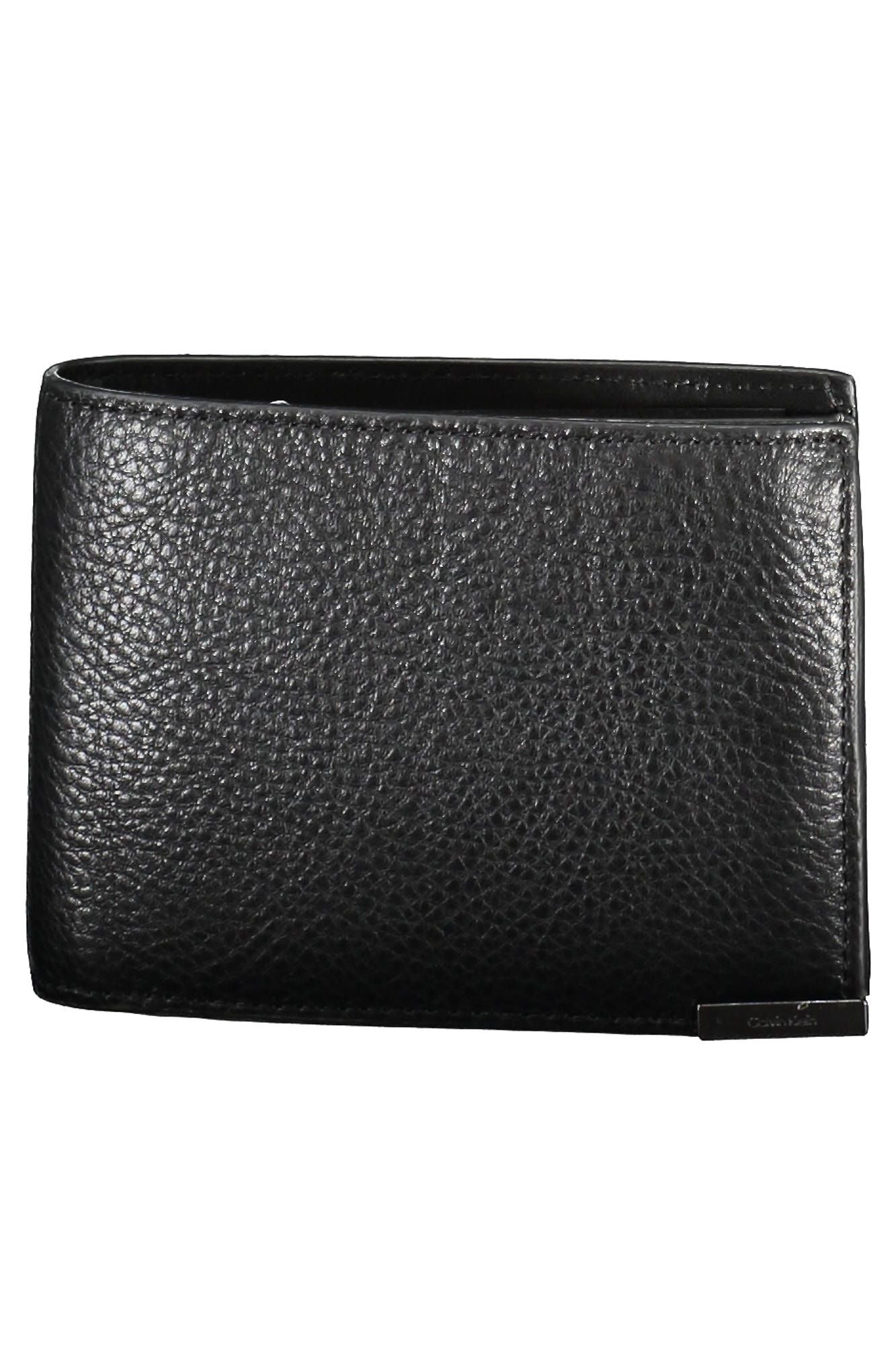 Calvin Klein Black Leather Men Wallet