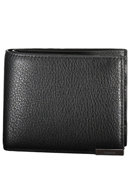 Calvin Klein Black Leather Men Wallet