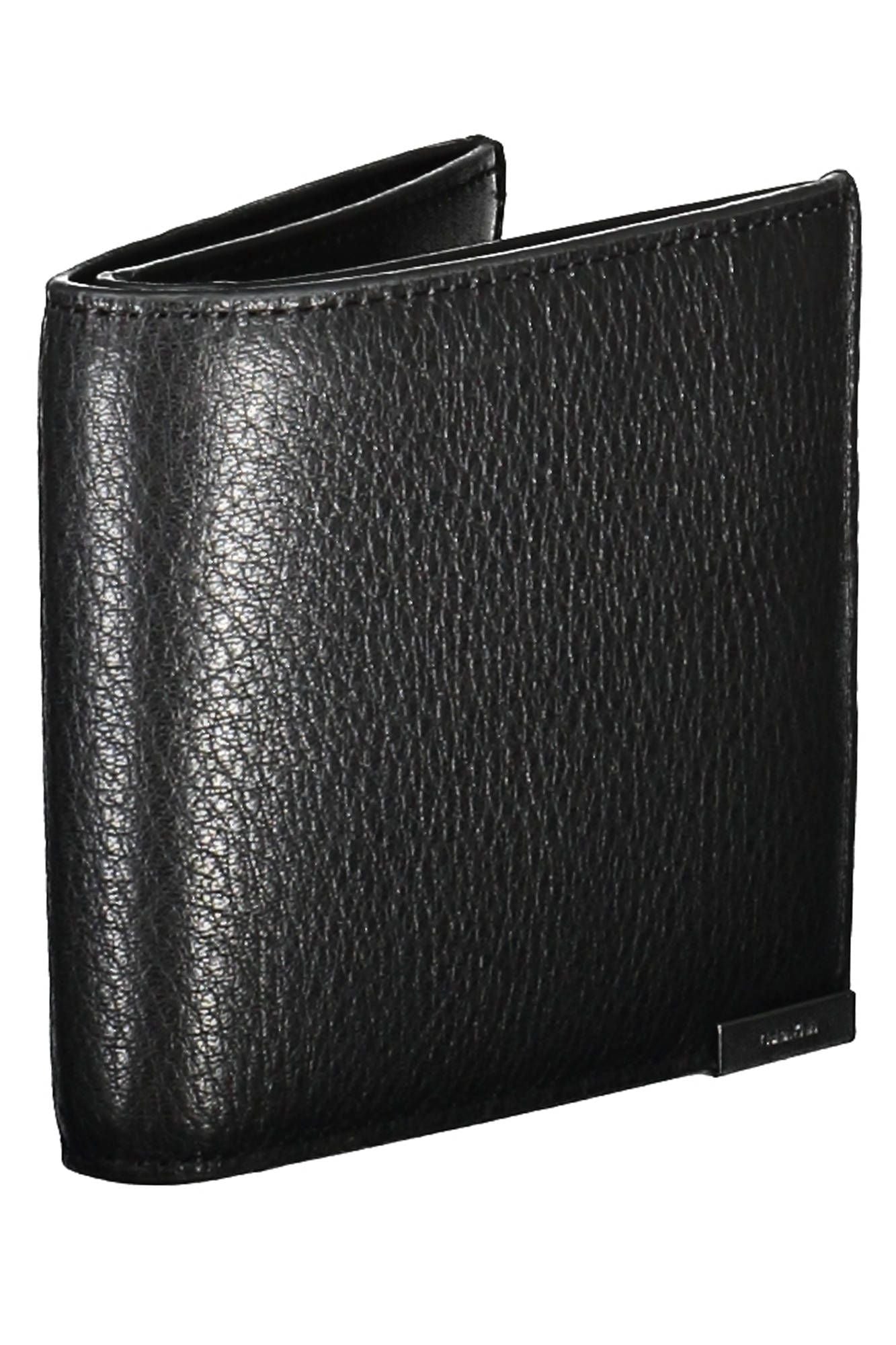 Calvin Klein Black Leather Men Wallet