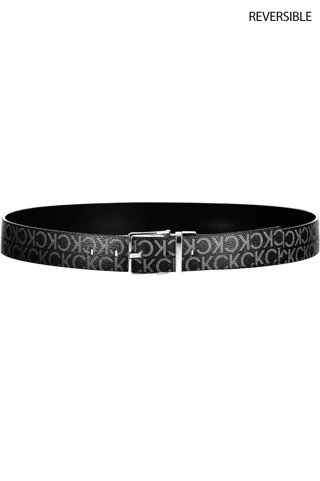 Calvin Klein Black Polyurethane Men Belt