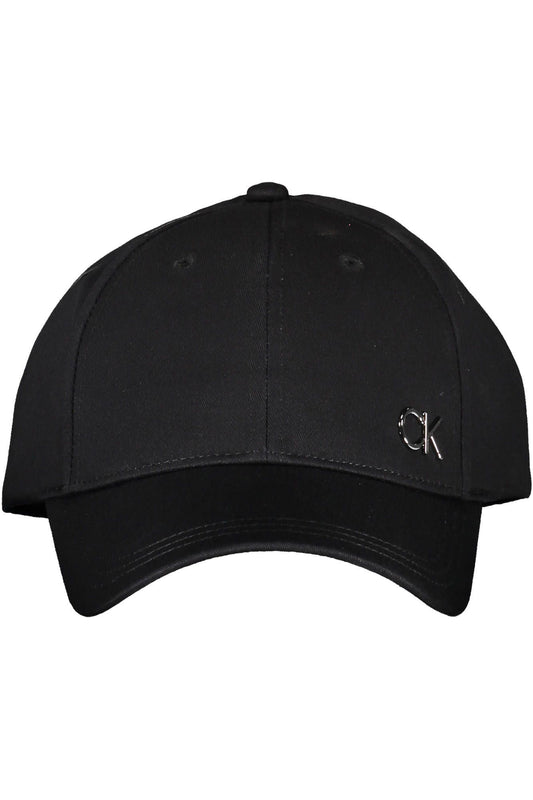 Calvin Klein Black Cotton Men Cap