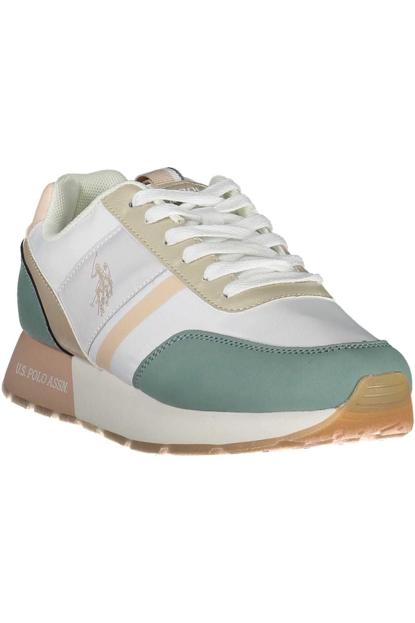 U.S. POLO ASSN. Chic Contrasting Laced Sports Sneakers