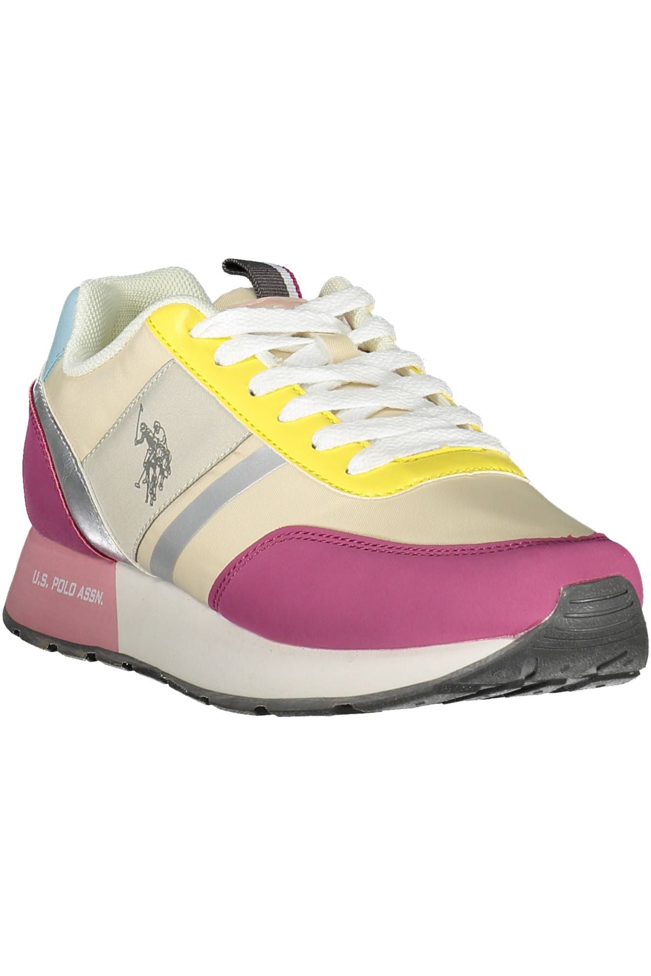 U.S. POLO ASSN. Chic Purple Sports Sneakers with Logo Detail