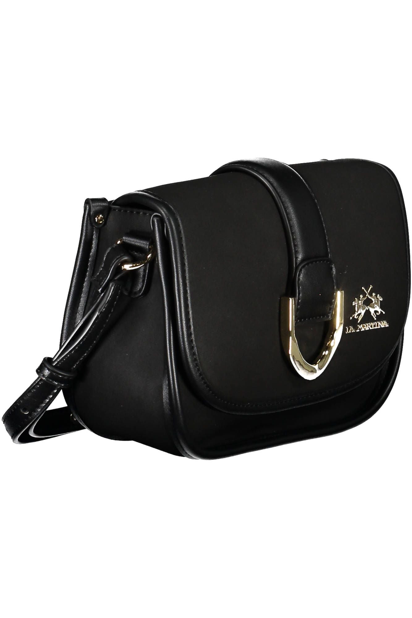 La Martina Black Polyethylene Women Handbag