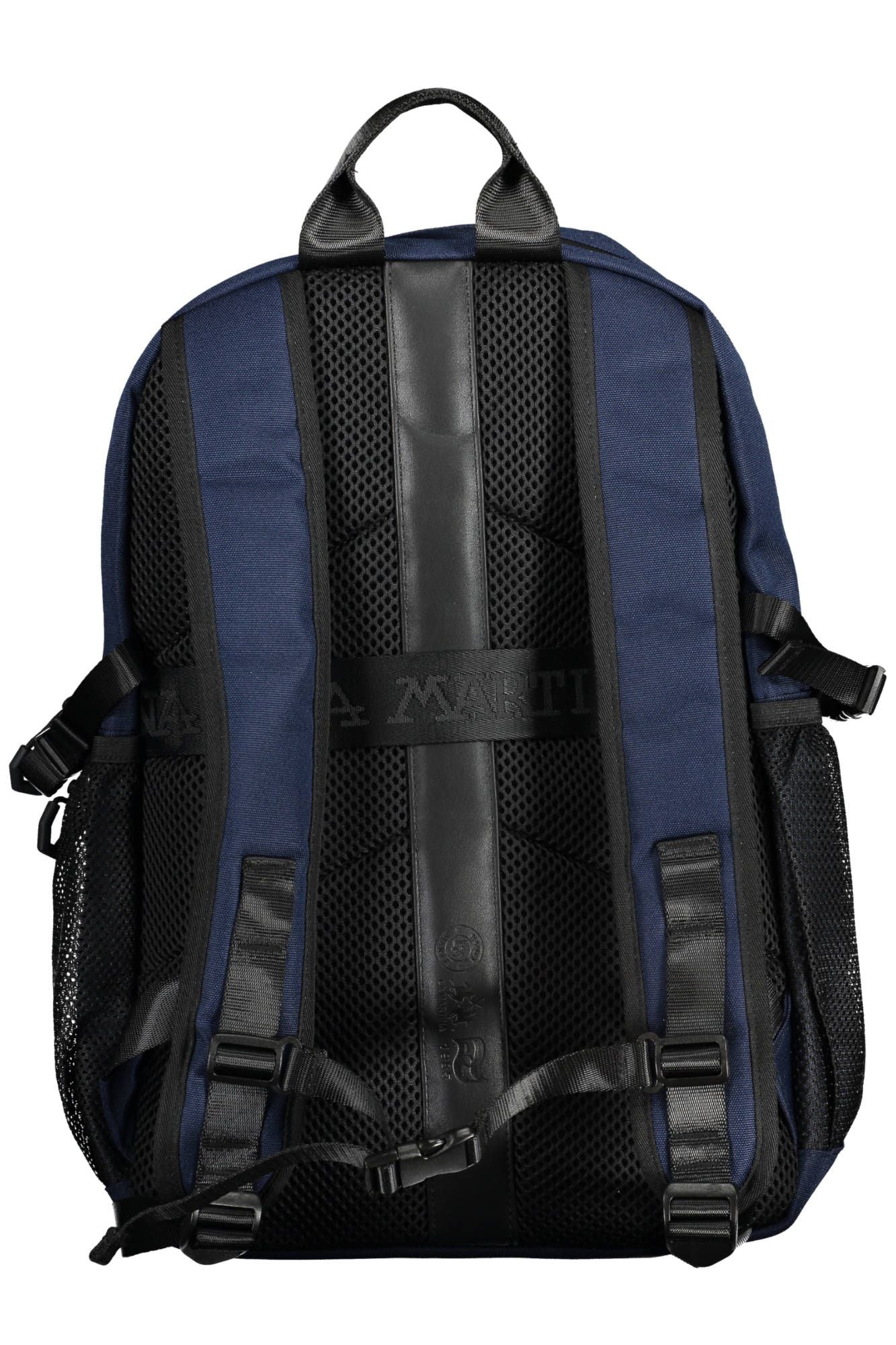 La Martina Blue Polyester Mens Backpack