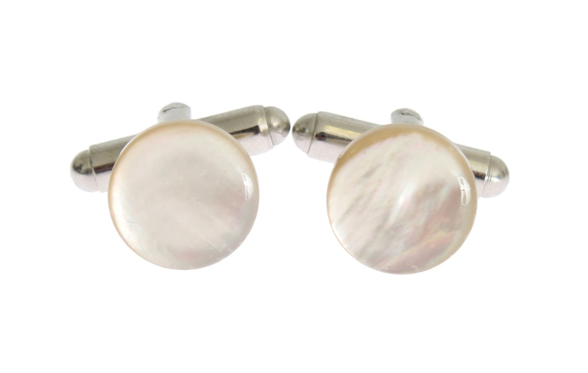 Dolce & Gabbana Elegant Silver Cufflinks for Men