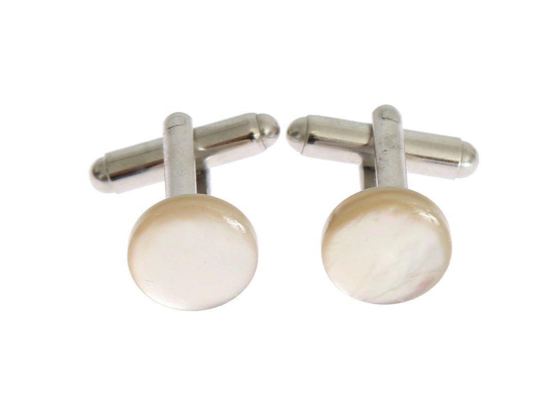 Dolce & Gabbana Elegant Silver Cufflinks for Men