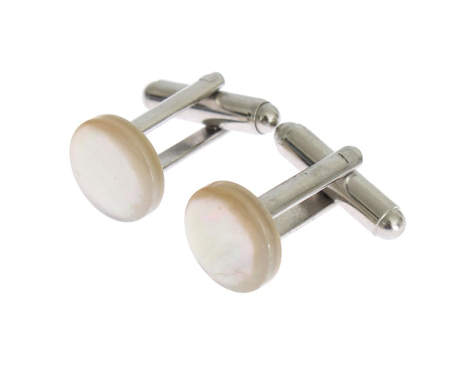 Dolce & Gabbana Elegant Silver Cufflinks for Men