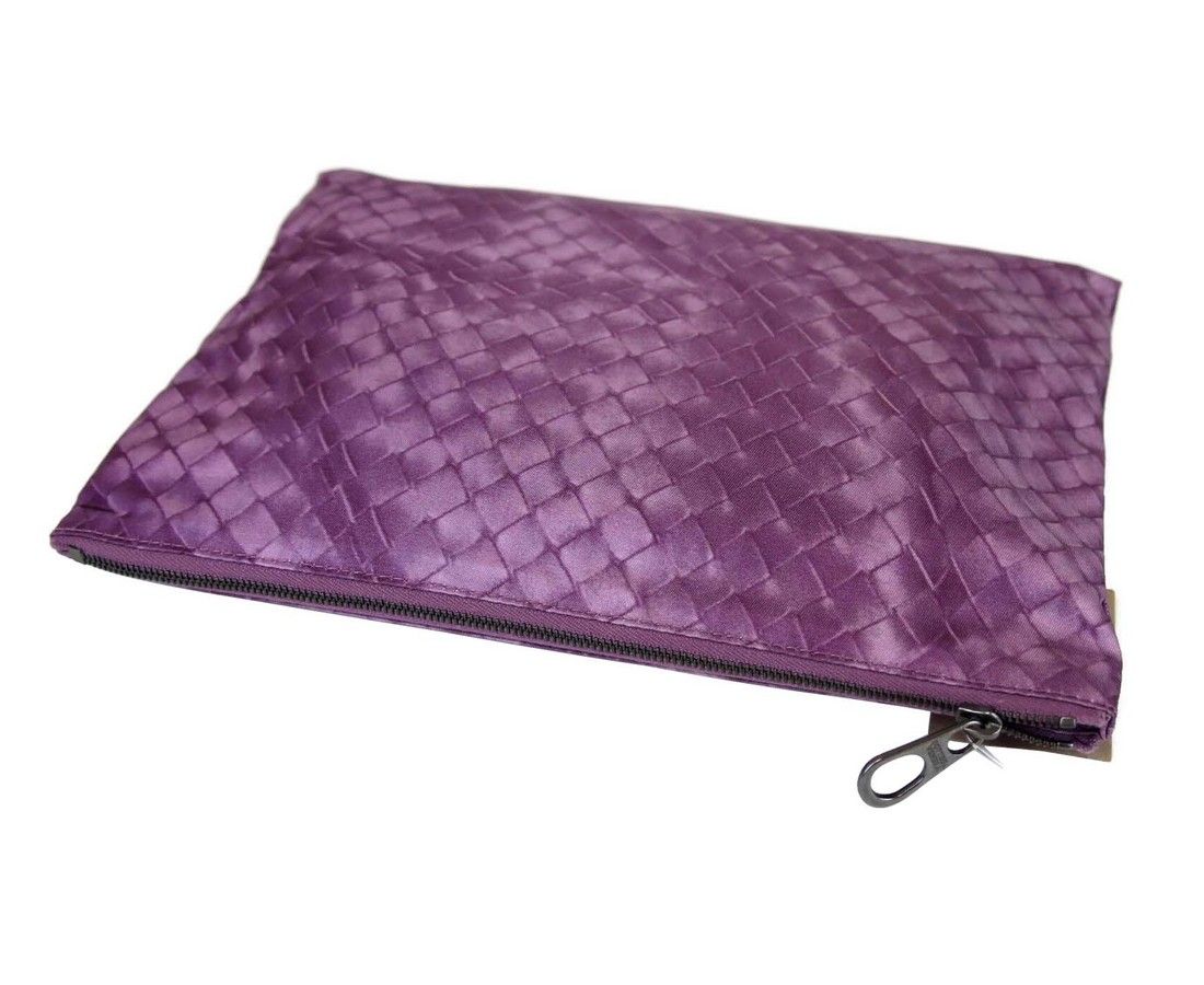 Bottega Veneta Women's Medium Purple Pouch Cosmetic Bag