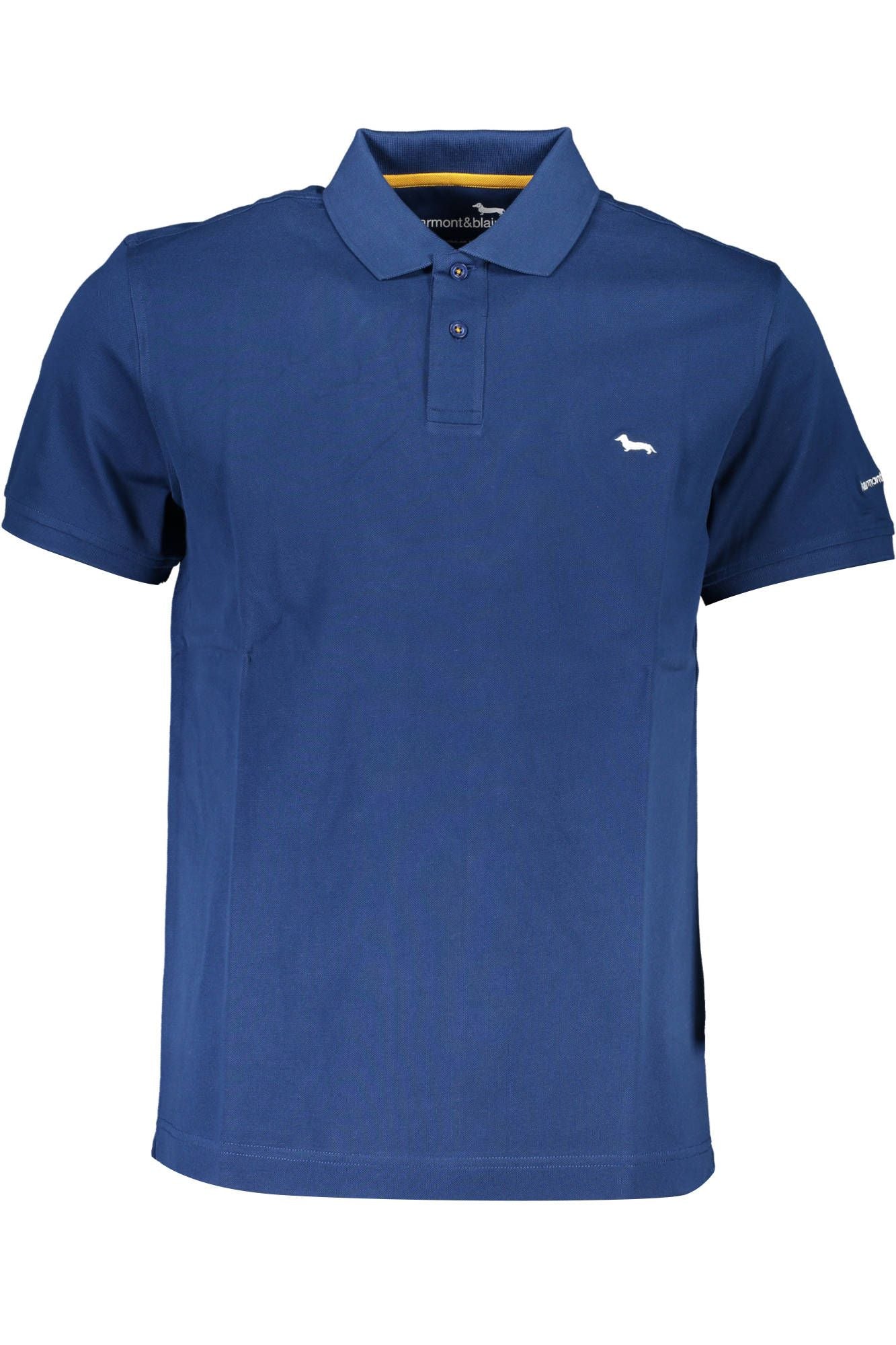 Harmont & Blaine Blue Cotton Men Polo Shirt