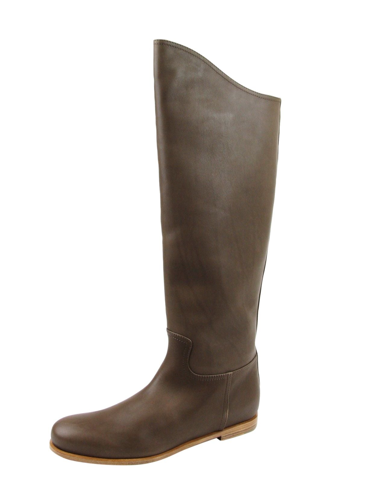 Bottega Veneta Women's Brown Leather Tall Boots