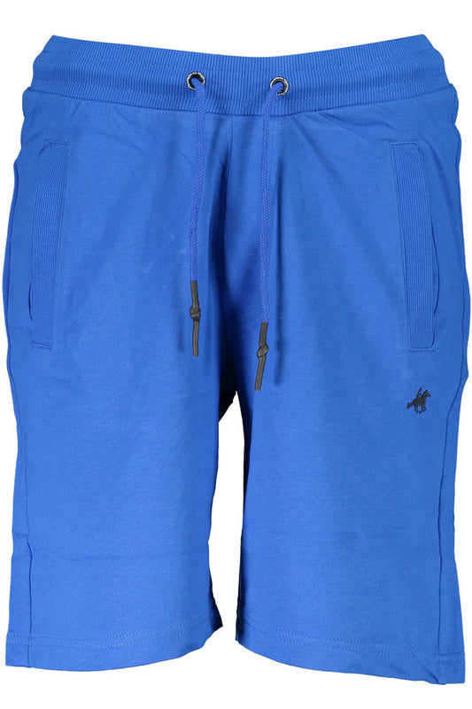 U.S. Grand Polo Blue Cotton Men Short