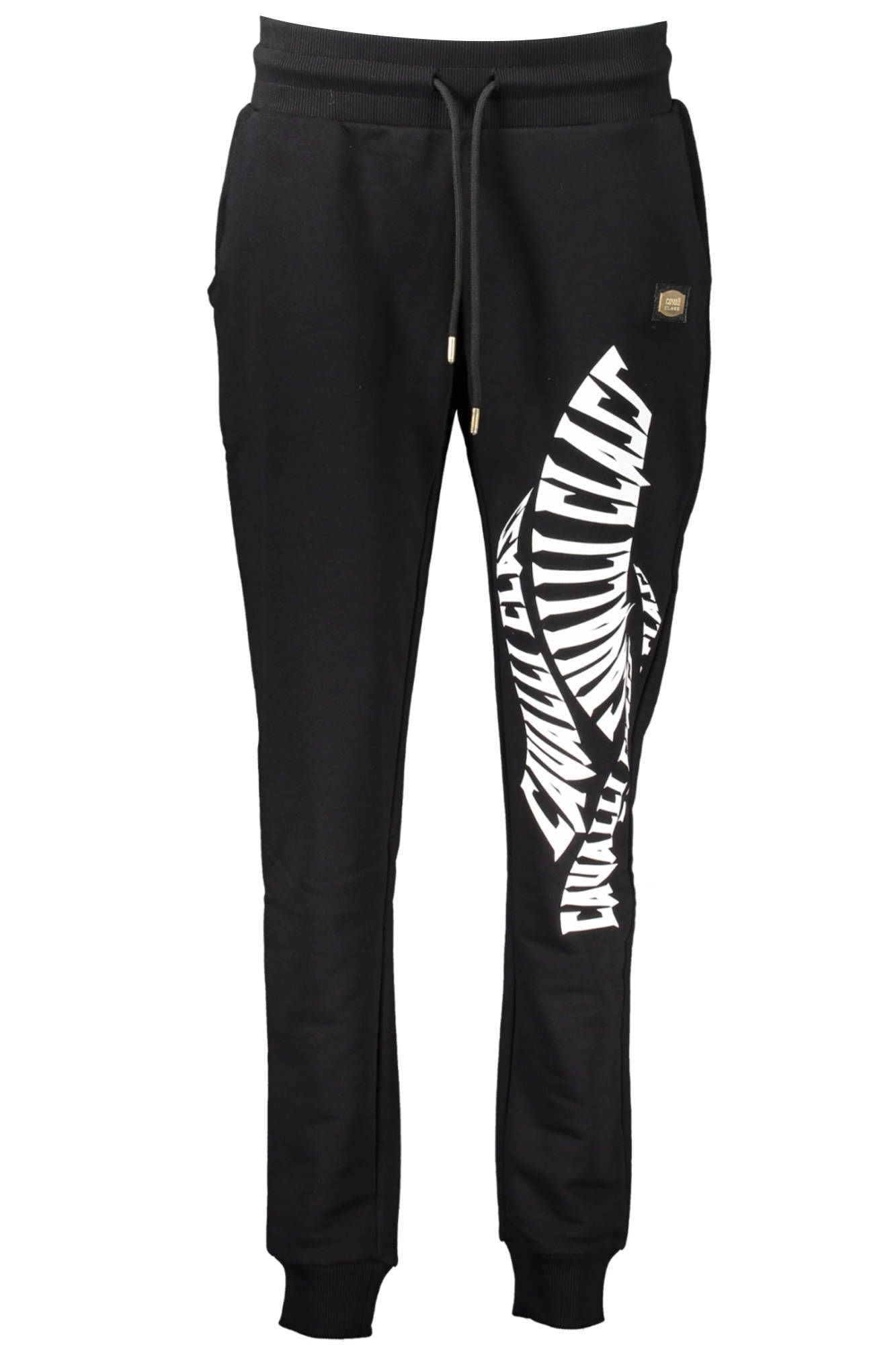 Cavalli Class Black Cotton Women Pants