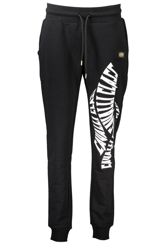 Cavalli Class Black Cotton Women Pants