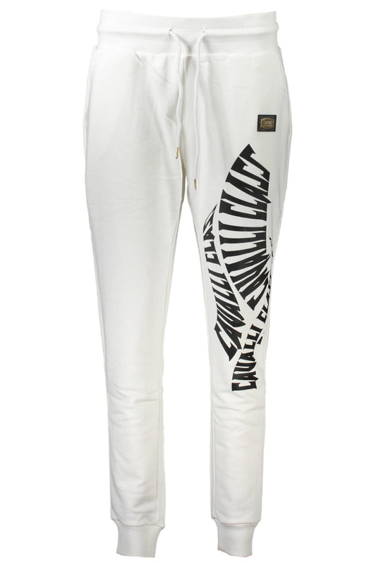 Cavalli Class White Cotton Women Trouser