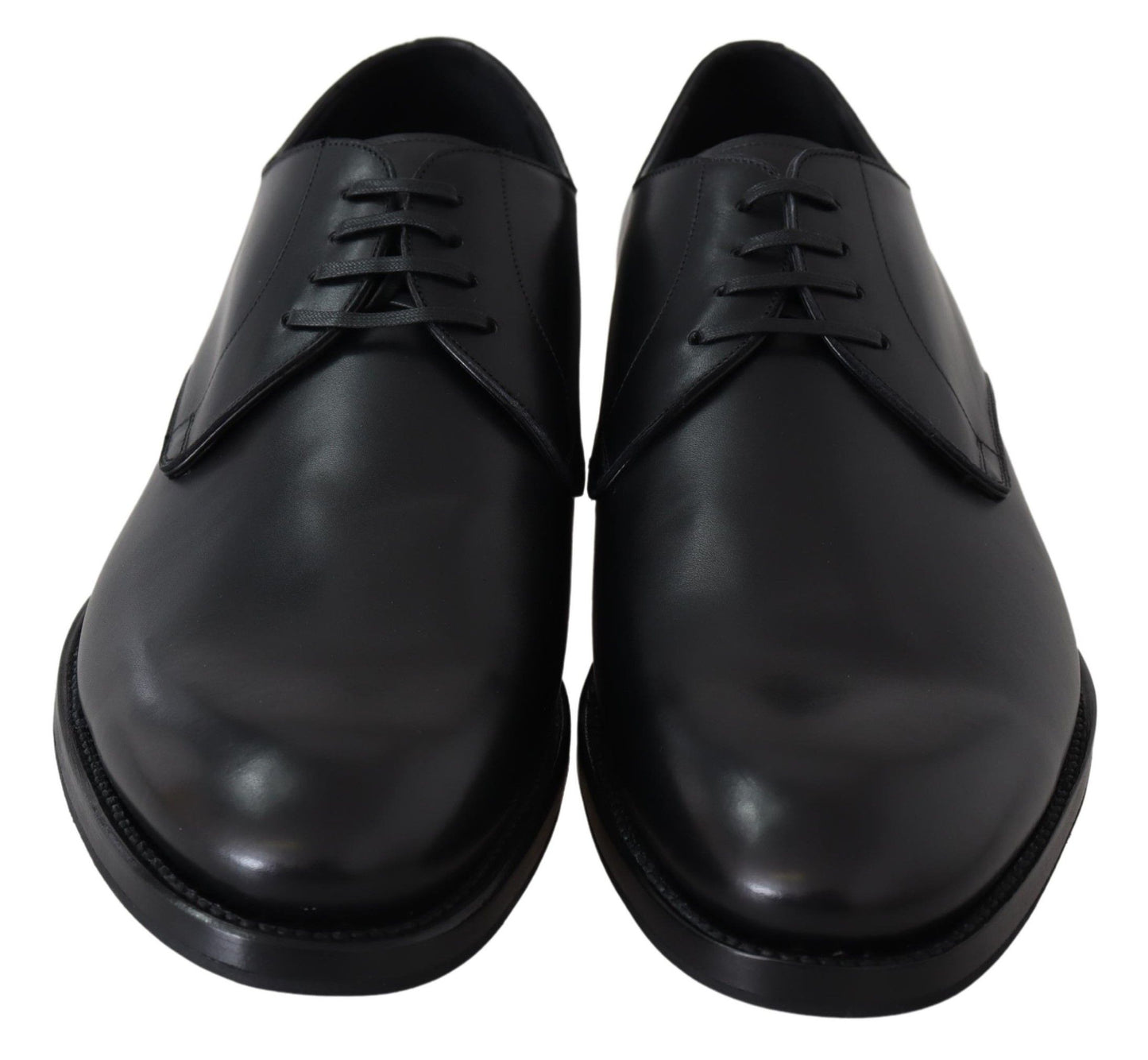 Dolce & Gabbana Black Leather SARTORIA Men's Shoes