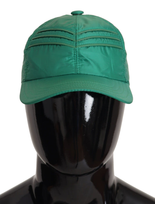 Dolce & Gabbana Elegant Green Cotton Baseball Hat