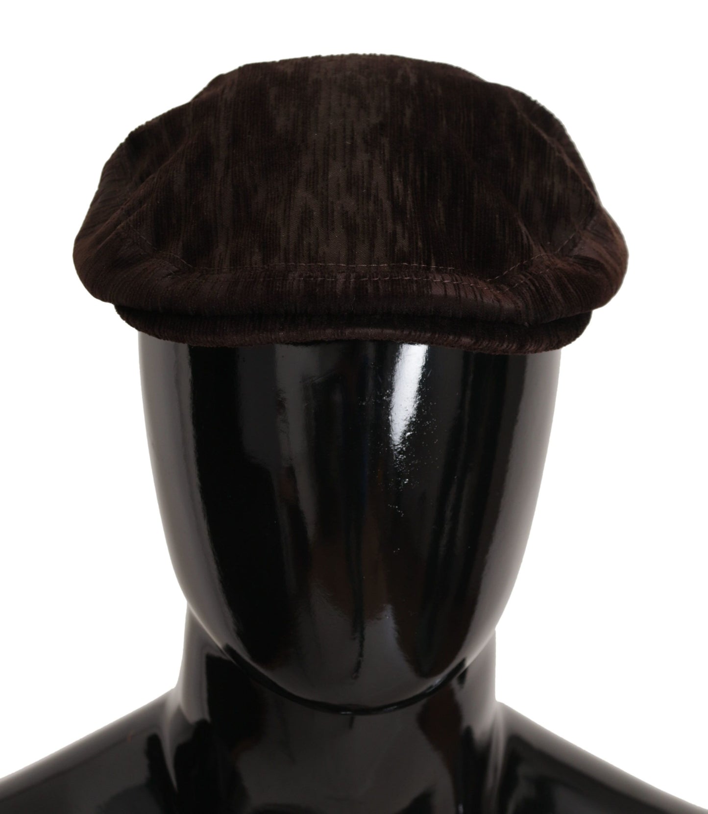 Dolce & Gabbana Elegant Cotton Newsboy Hat in Brown