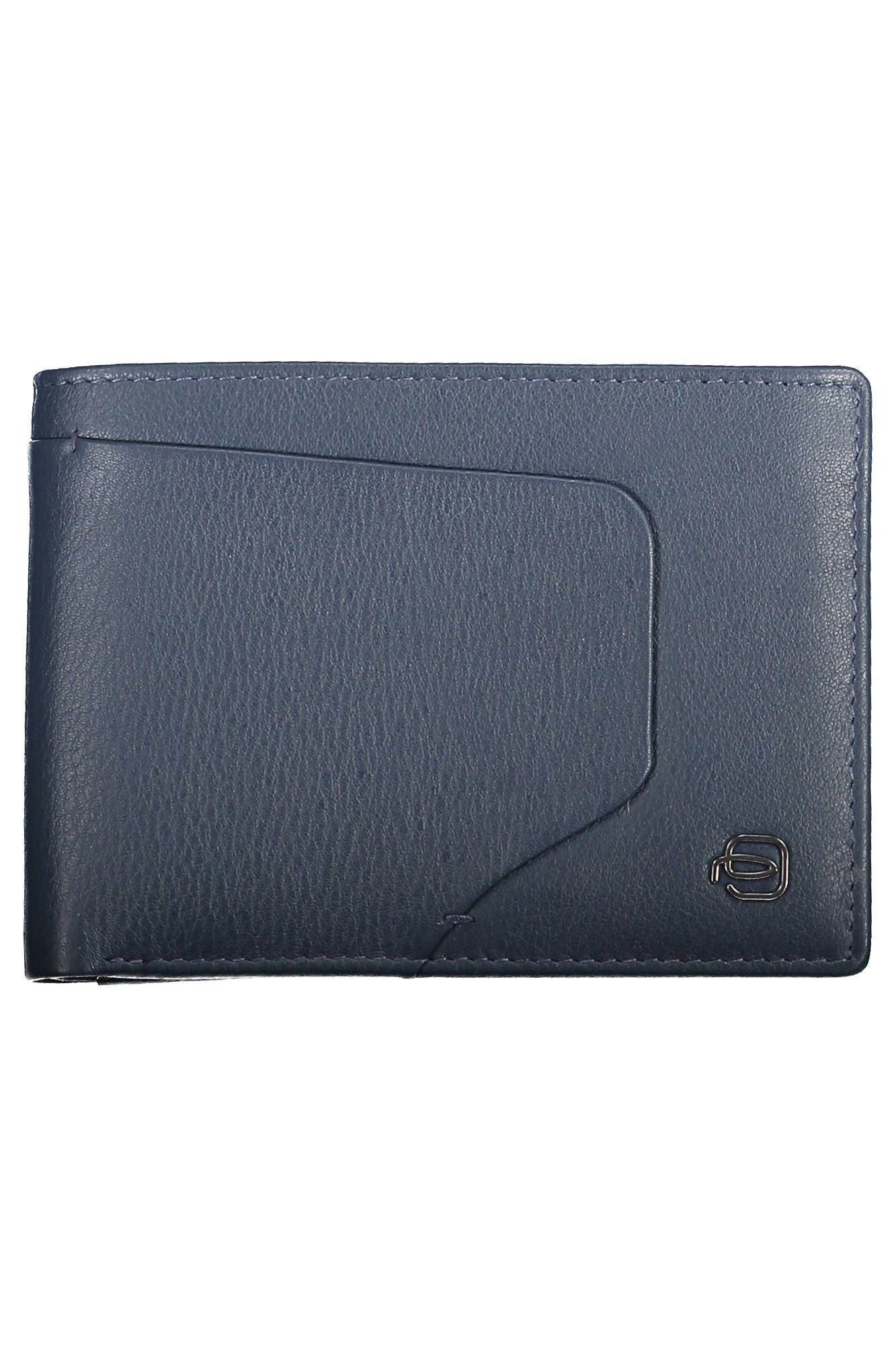 Piquadro Blue Leather Men Wallet