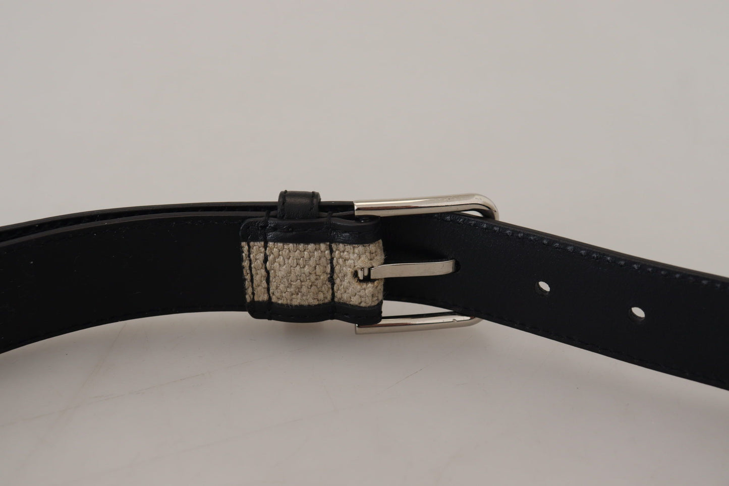 Dolce & Gabbana Elegant Dual-Tone Leather Belt