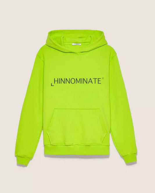 Hinnominate Apple Green Logo Print Hoodie - Long Sleeve