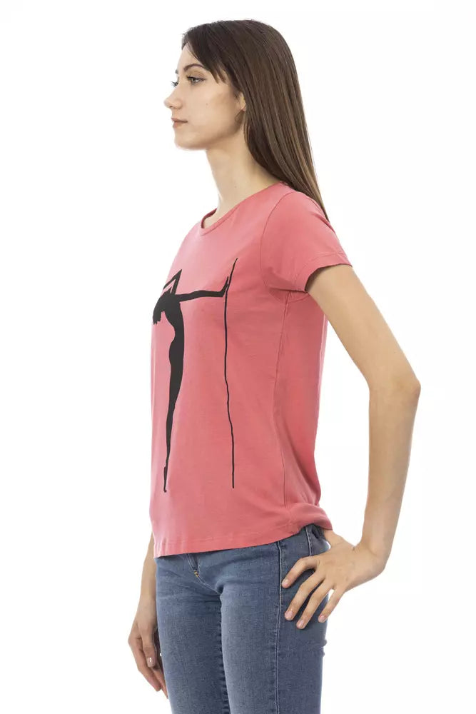 Trussardi Action Multicolor Cotton Women T-Shirt