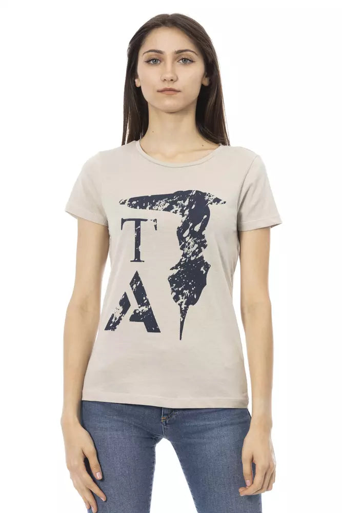 Trussardi Action Beige Cotton Women Top