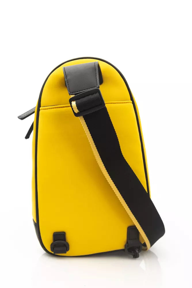 Cerruti 1881 Yellow Polyester Men Backpack