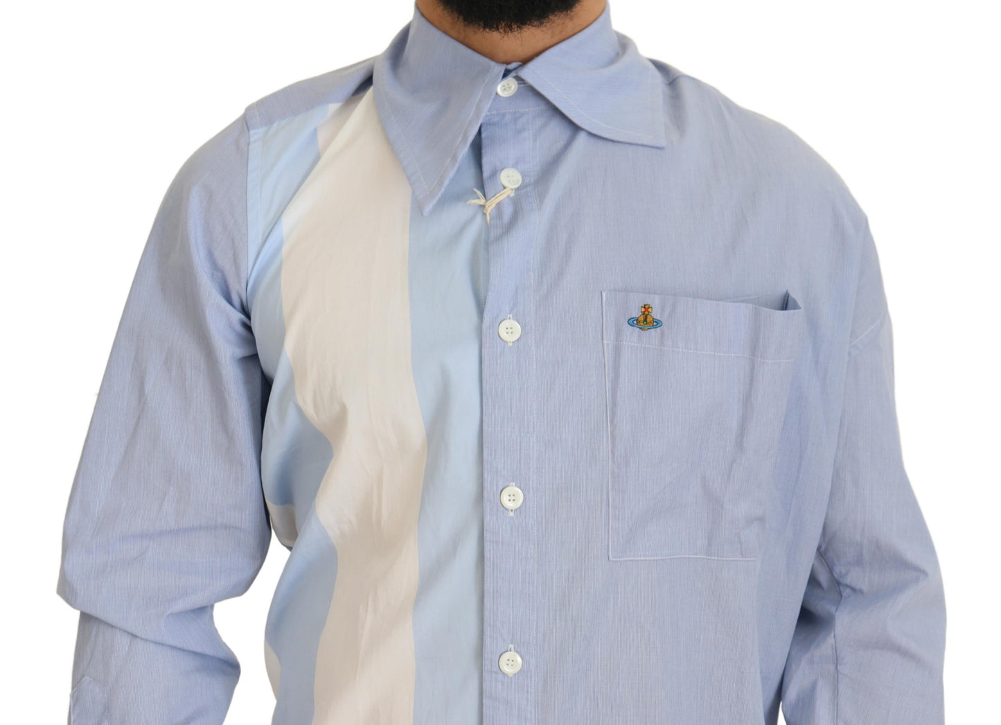 Vivienne Westwood Elegant Multicolor Cotton Dress Shirt