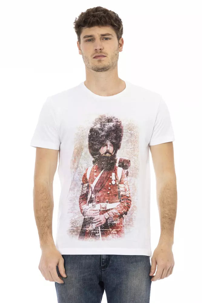 Trussardi Action White Cotton Men's T-Shirt