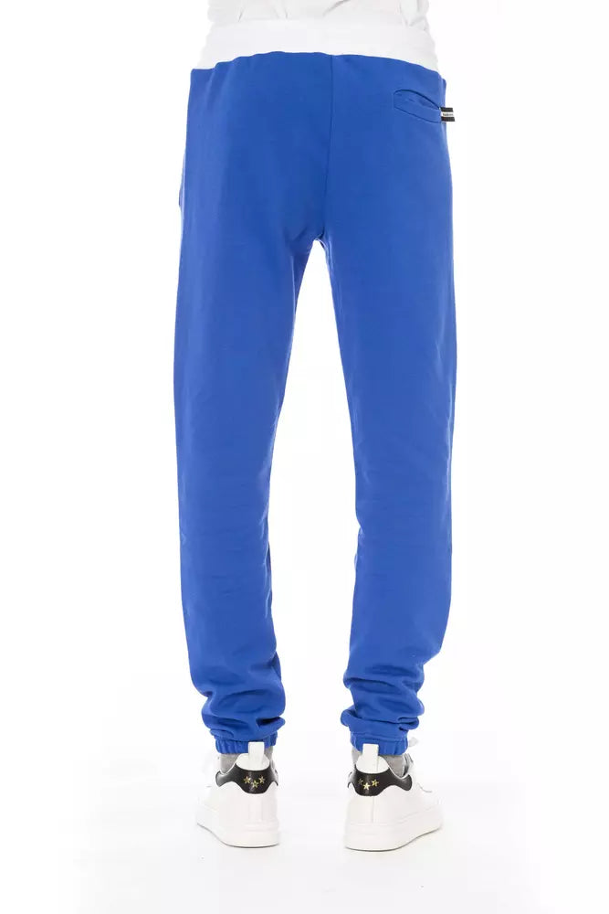 Baldinini Trend Blue Cotton Men's Pant