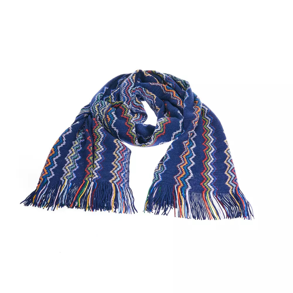 Missoni Multicolor Wool Men Scarf