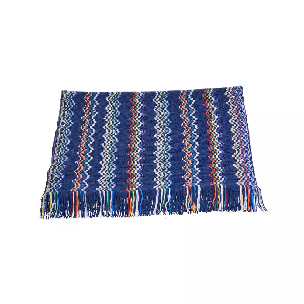 Missoni Multicolor Wool Men Scarf