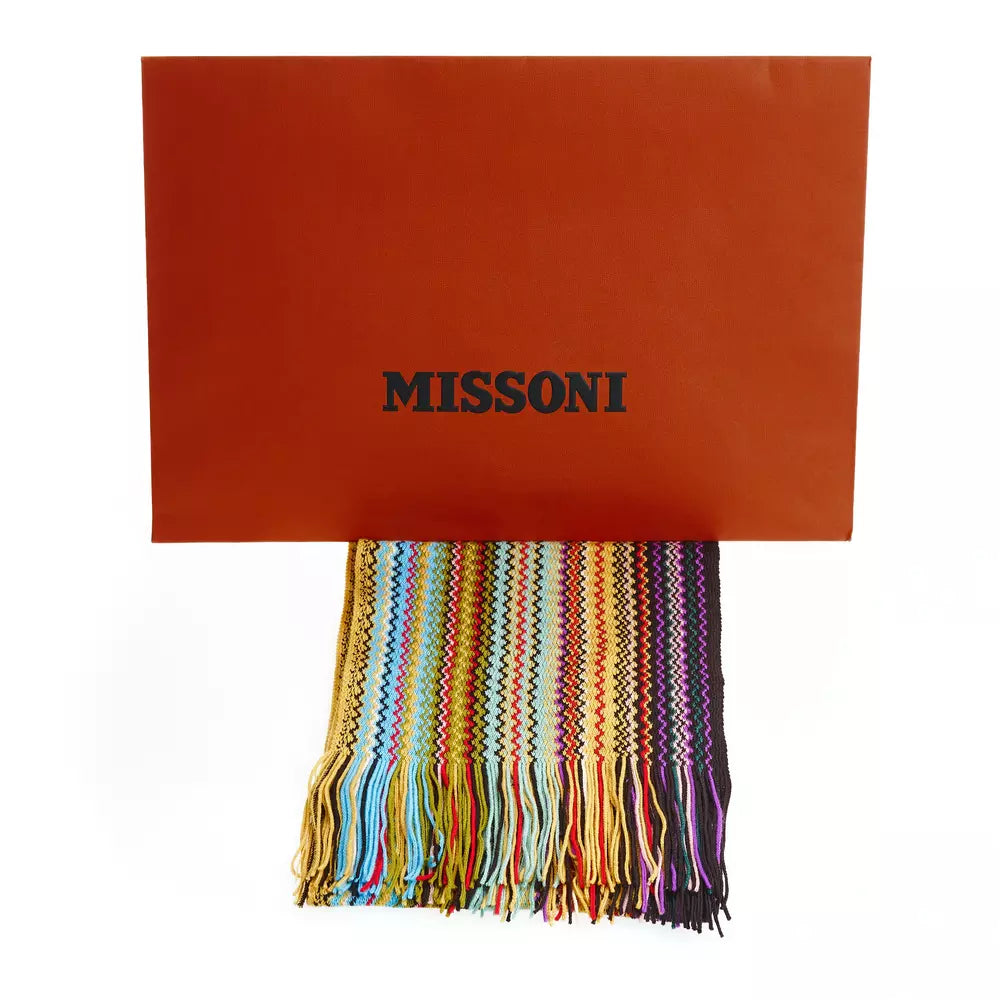 Missoni Multicolor Wool Women Scarf