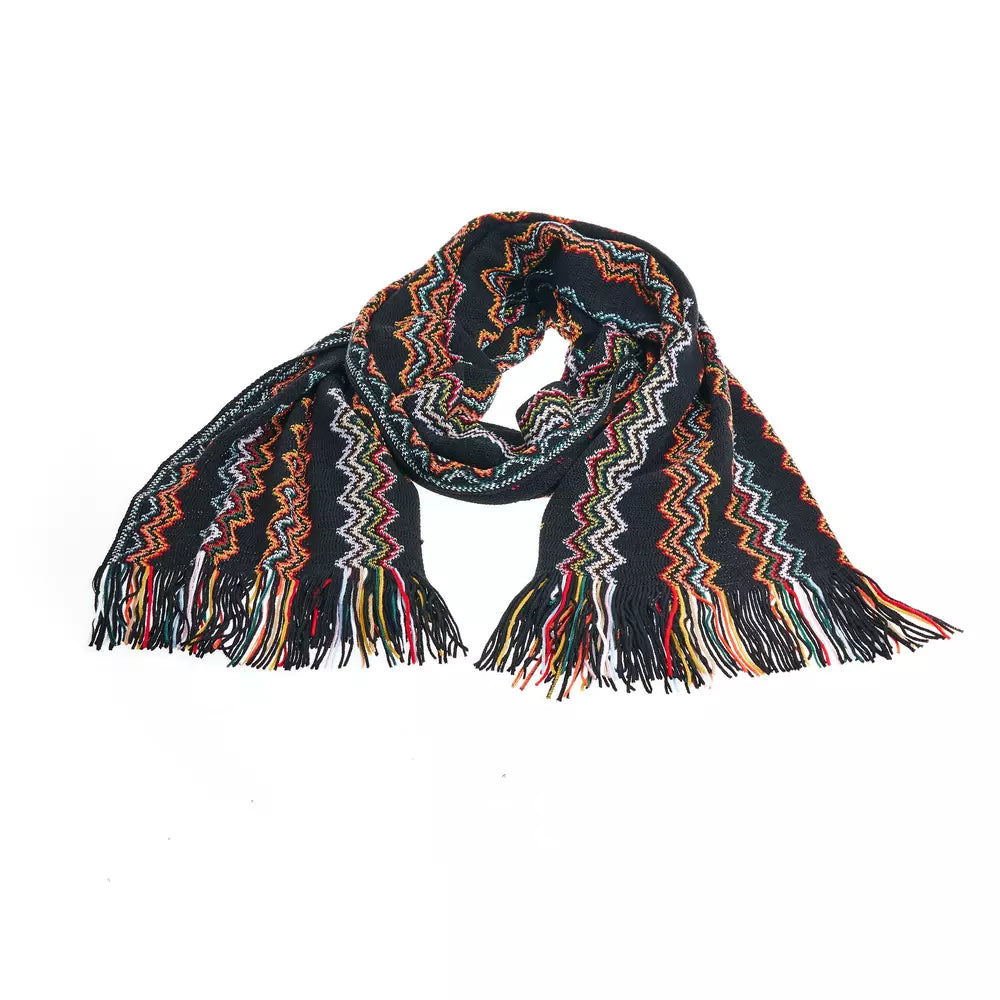 Missoni Multicolor Wool Men Scarf