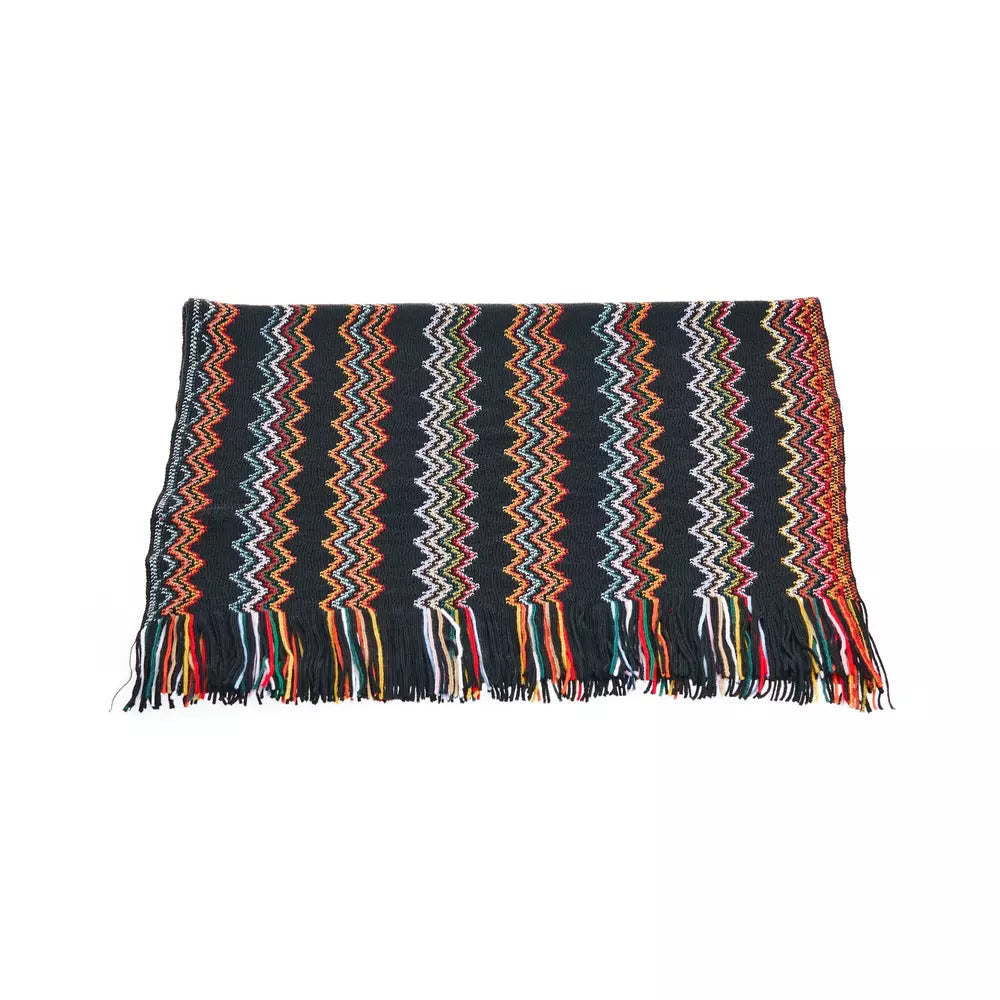 Missoni Multicolor Wool Men Scarf